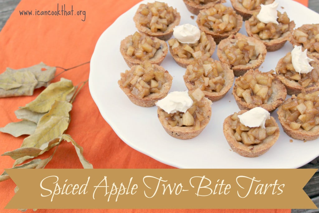 Spiced Apple Two Bite Tarts