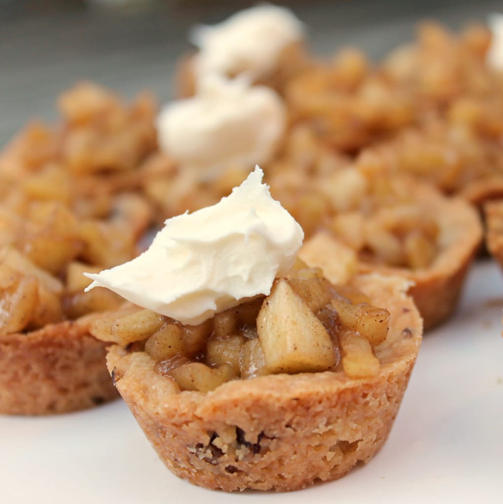 Spiced Apple Two Bite Tarts