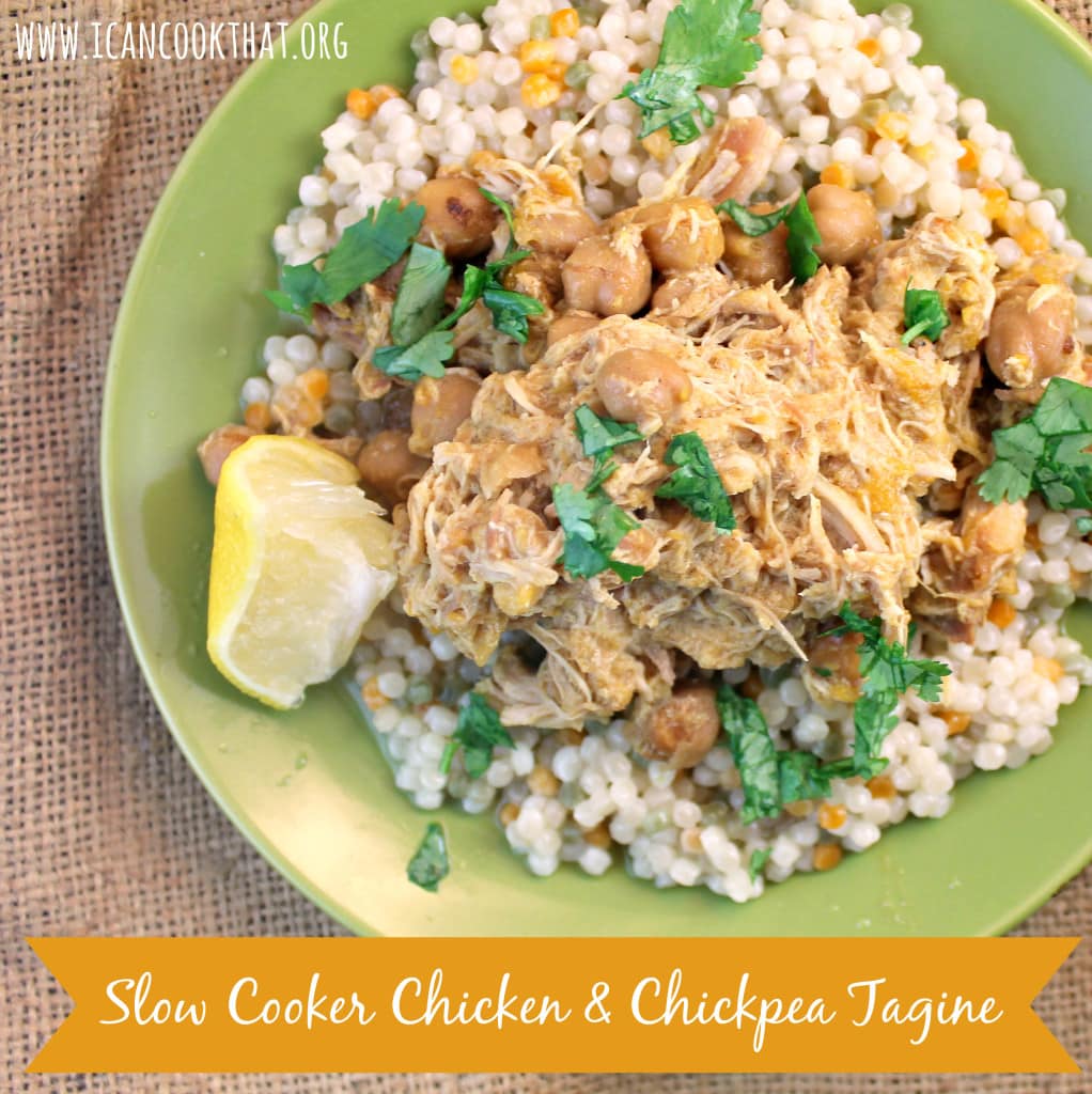 Slow Cooker Chicken & Chickpea Tagine