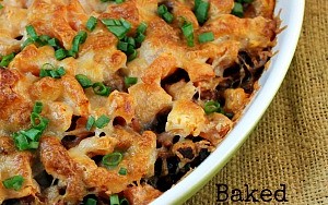 Baked Black Beans with Chorizo