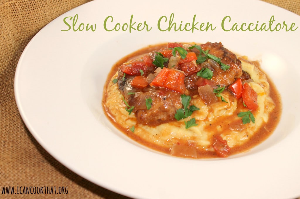 Slow Cooker Chicken Cacciatore