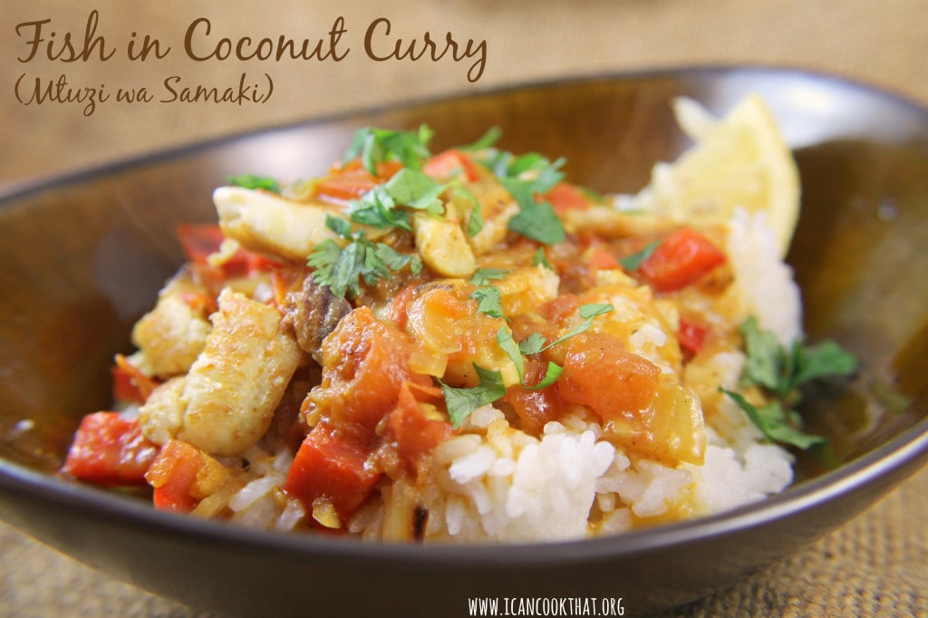 Fish in Coconut Curry