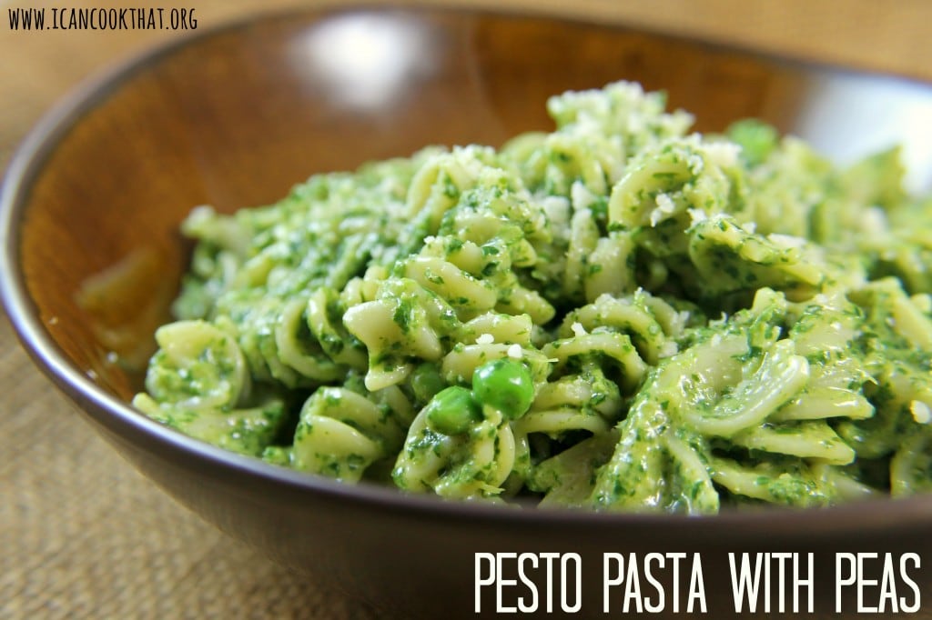 Pesto Pasta with Peas