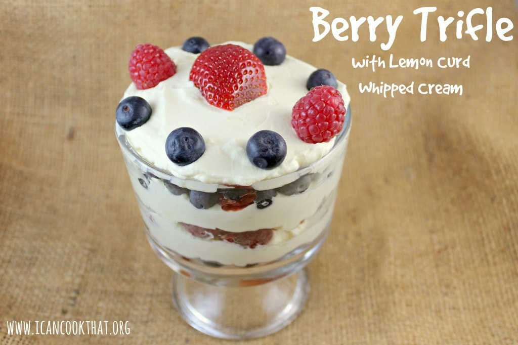 Mini Berry Trifles #SLSweetTreats