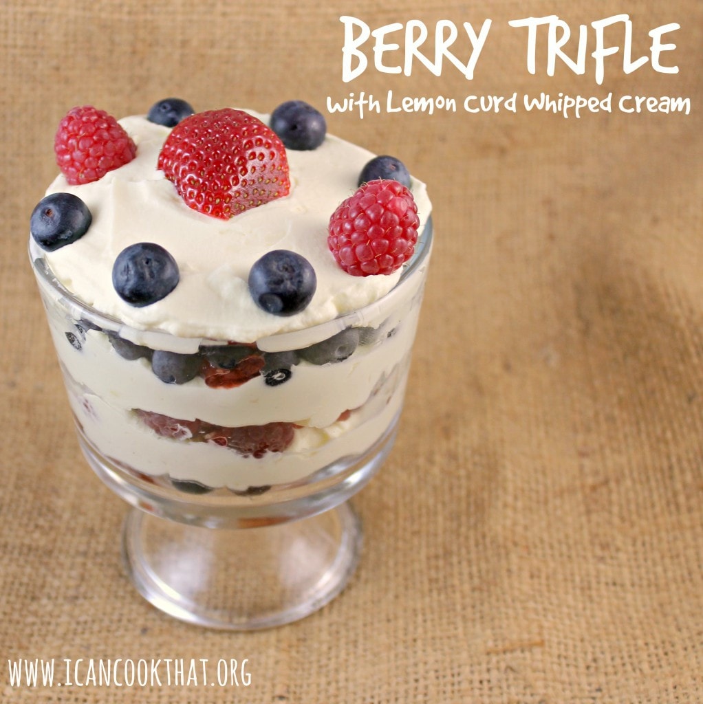 Mini Berry Trifles #SLSweetTreats