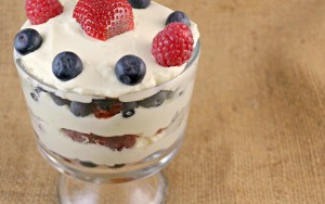 Mini Berry Trifles