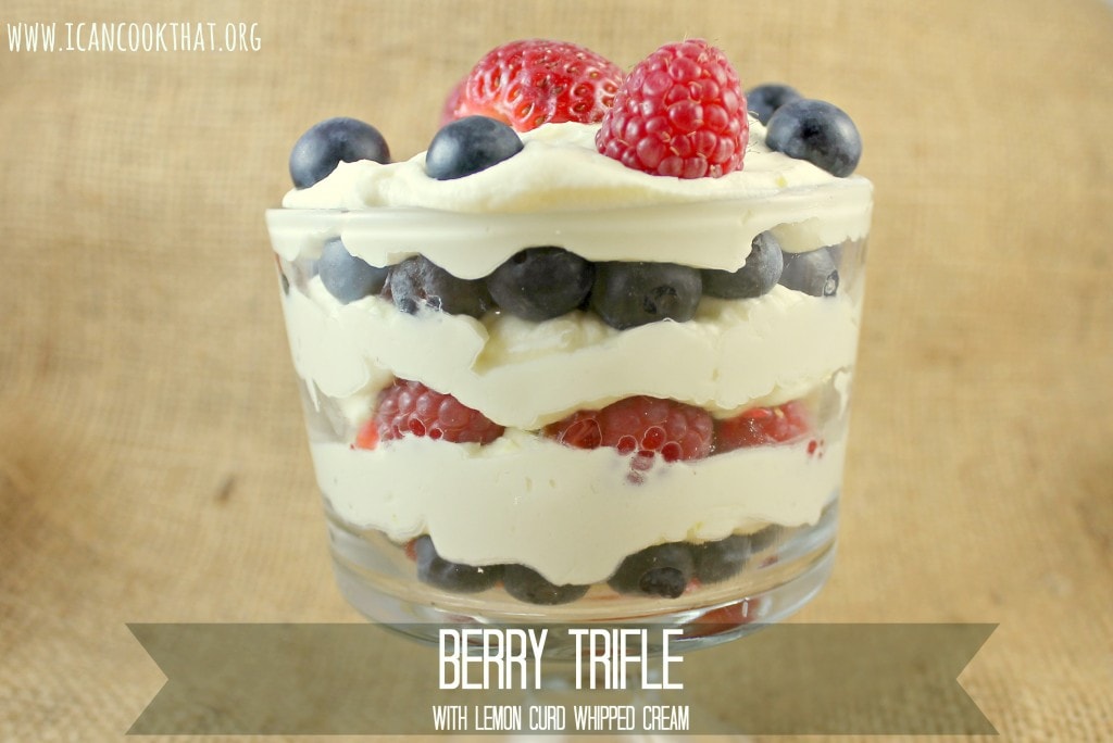 Mini Berry Trifles #SLSweetTreats