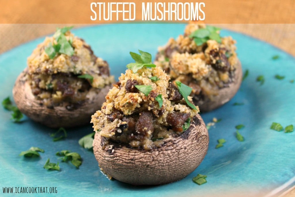 Stuffed Mushrooms #JDCrumbles