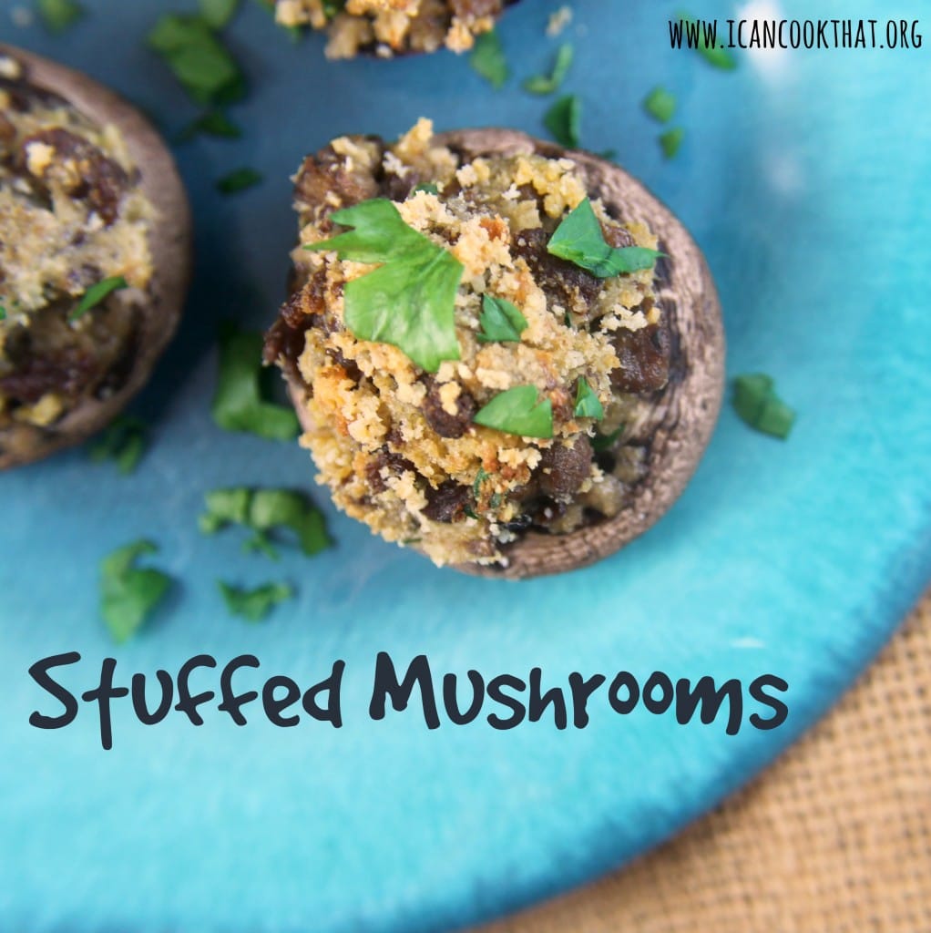 Stuffed Mushrooms #JDCrumbles