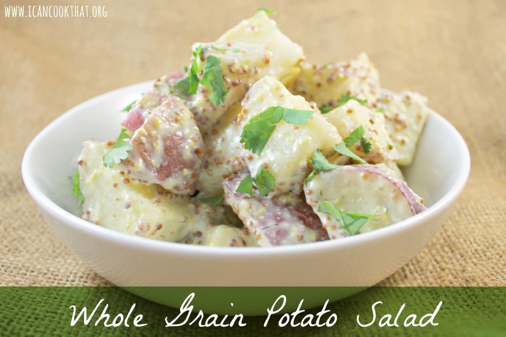 Whole Grain Mustard Potato Salad