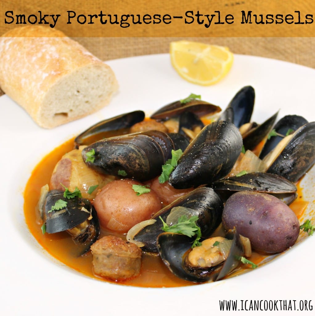 Smoky Portuguese-Style Mussels