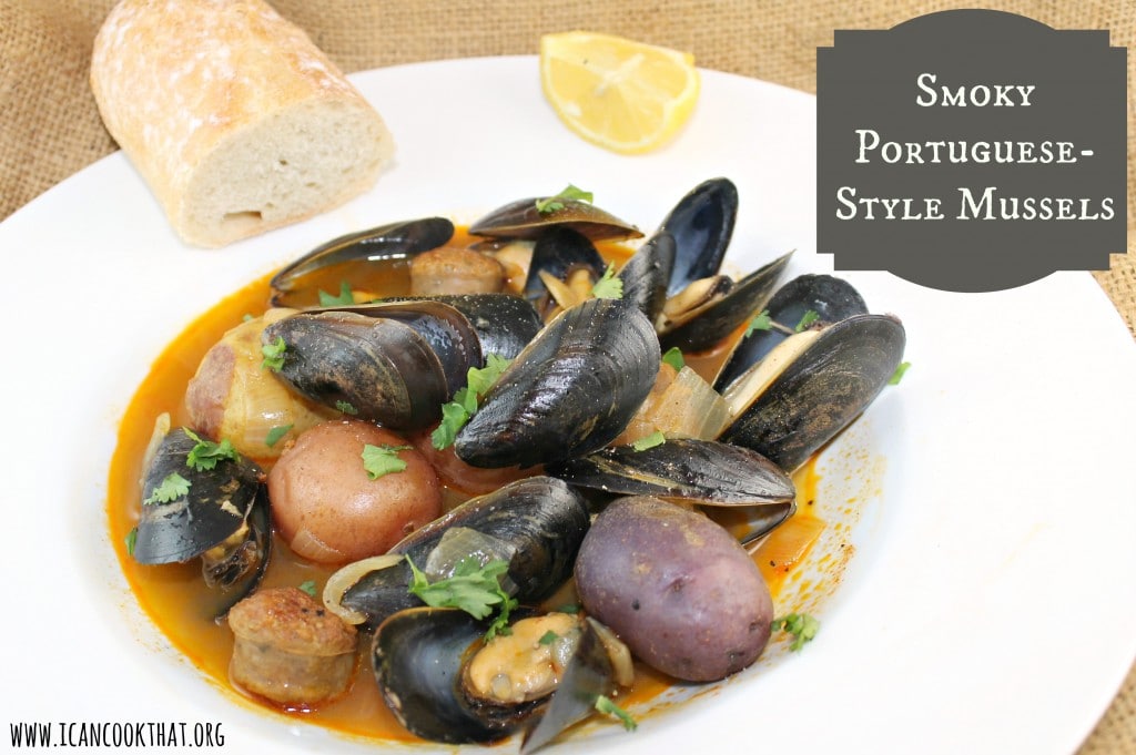 Smoky Portuguese-Style Mussels