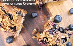 Blueberry Coffee Cake with Almond Streusel