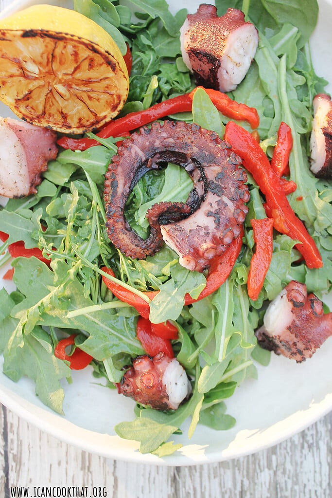 Grilled Octopus Salad