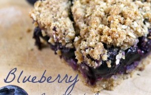 Blueberry Breakfast Bars