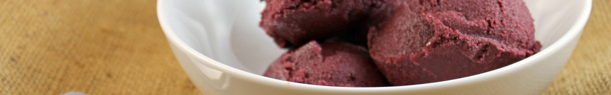 Blackberry Black Tea Coconut Ice Cream