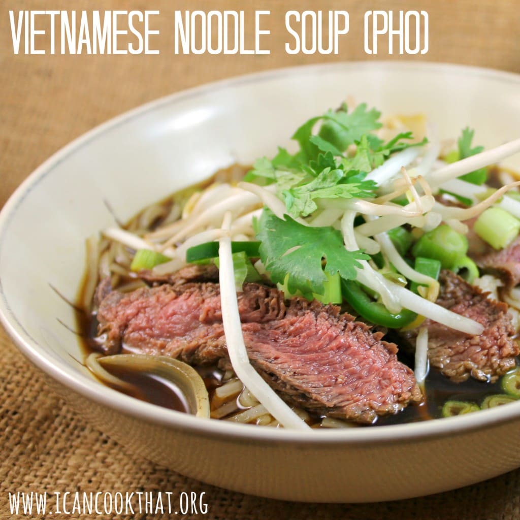 Vietnamese Noodle Soup (Pho)