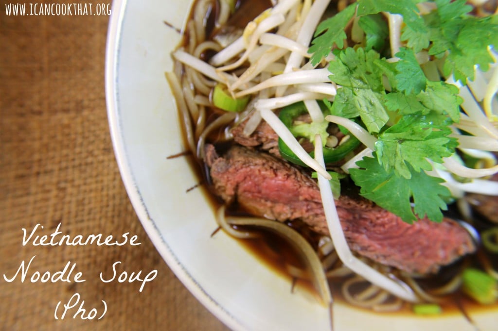 Vietnamese Noodle Soup (Pho)