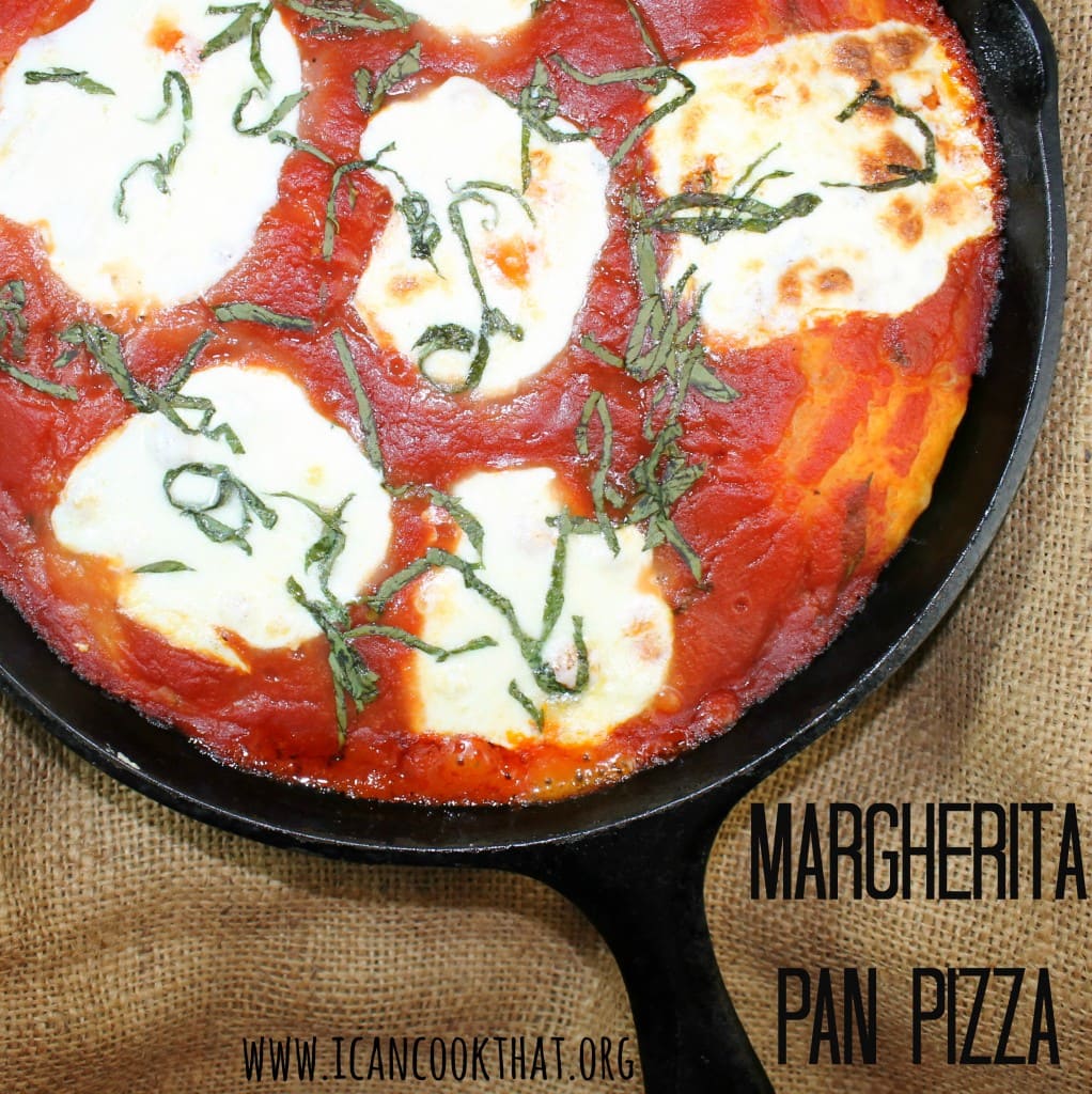 Margherita Pan Pizza