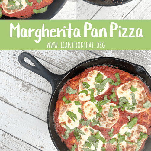 Margherita Pan Pizza