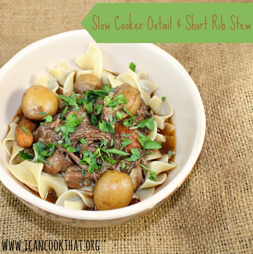 Slow Cooker Oxtail and Short Rib Stew