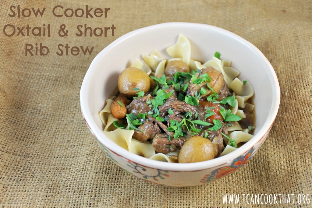 Slow Cooker Oxtail and Short Rib Stew