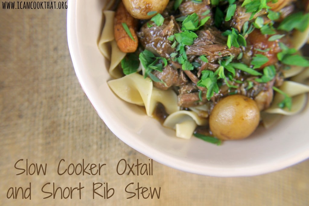 Slow Cooker Oxtail and Short Rib Stew