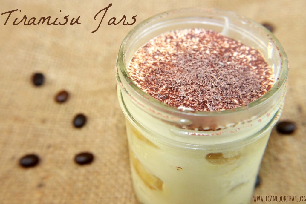 Tiramisu Jars