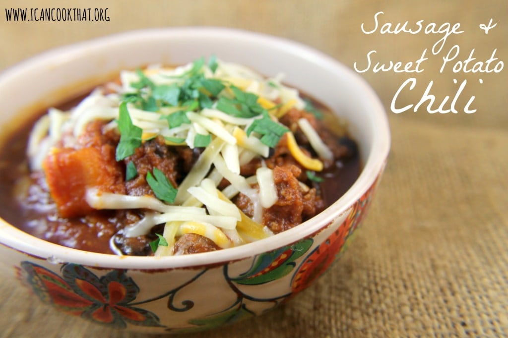 Sausage and Sweet Potato Chili