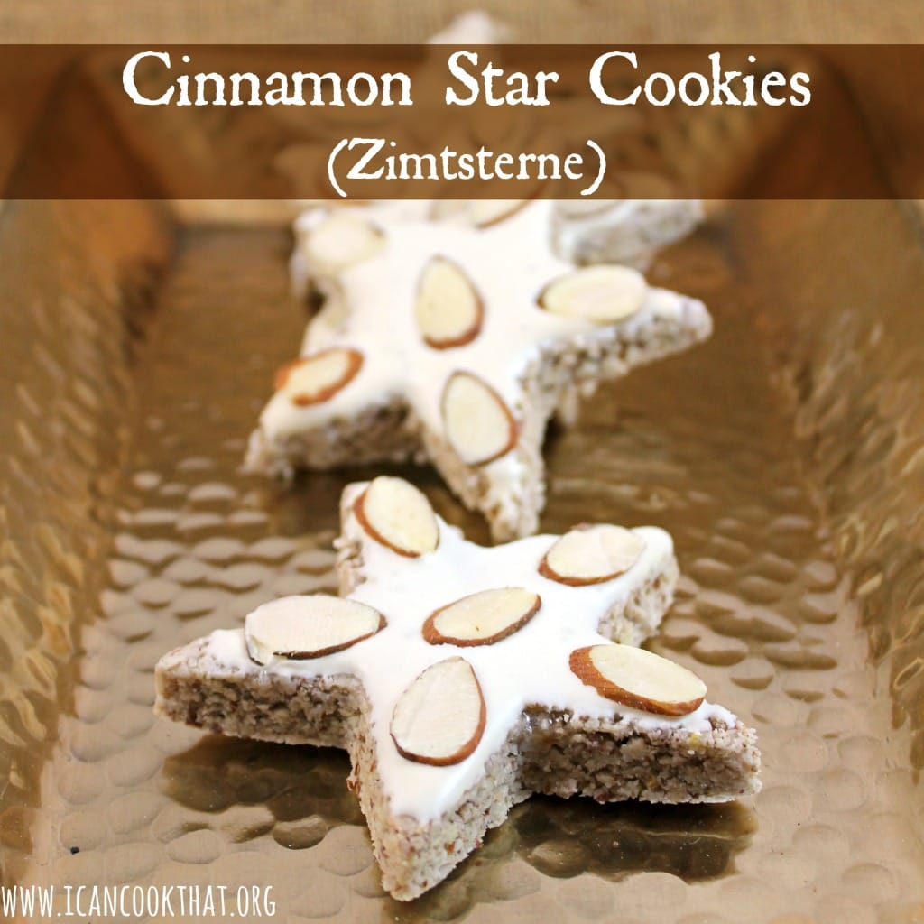 Cinnamon Star Cookies (Zimtsterne)