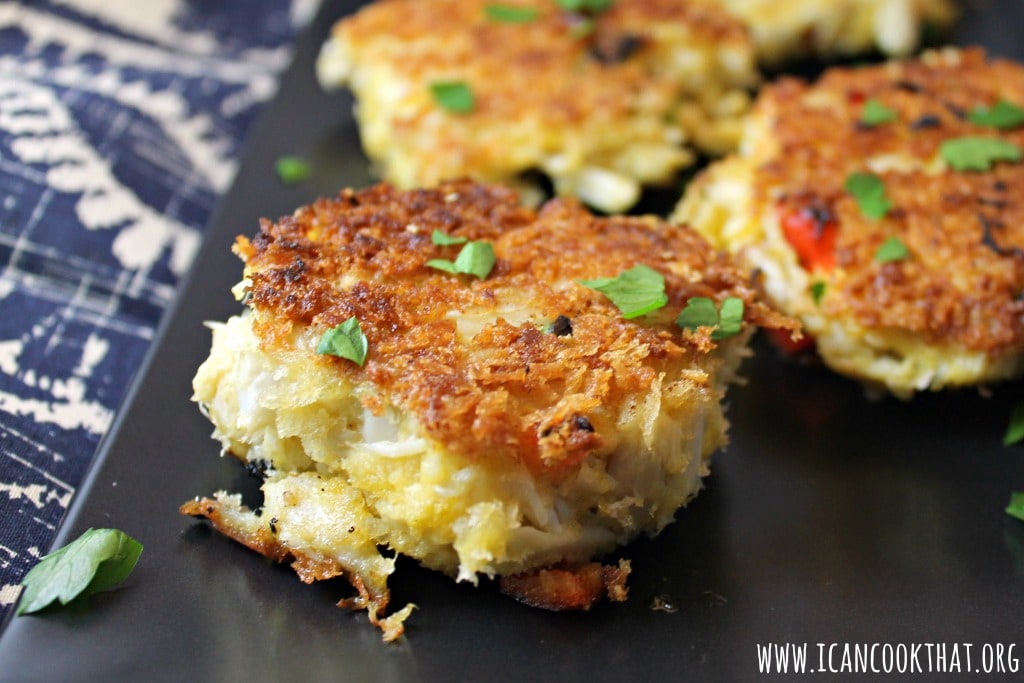 Crab Cakes with Spicy Mustard Sauce