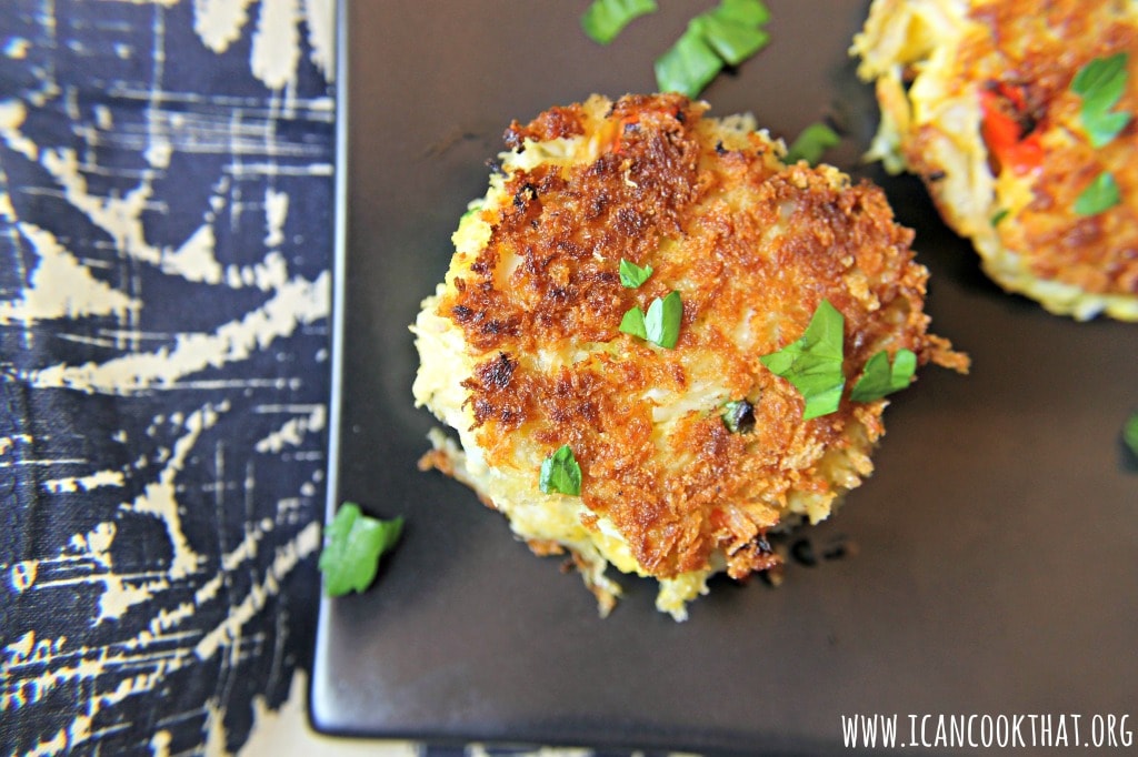 Crab Cakes with Spicy Mustard Sauce