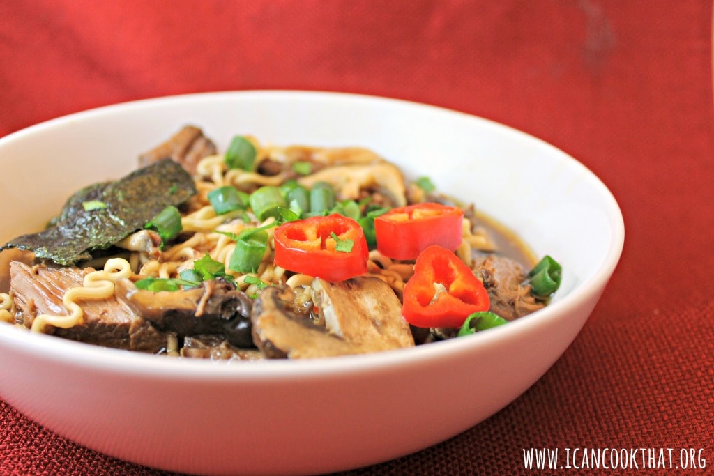 Slow Cooker Beef Ramen