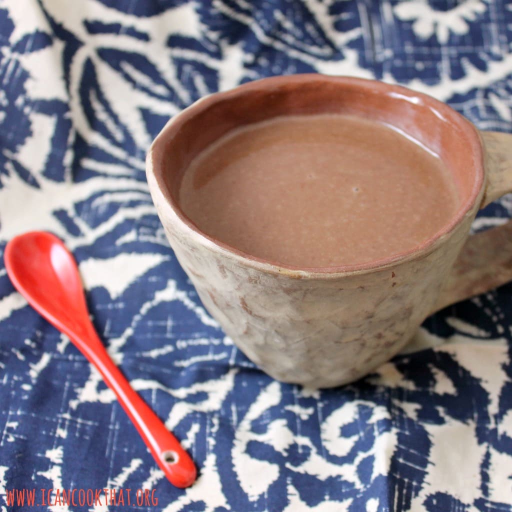 Spiked Mint Coconut Milk Hot Chocolate