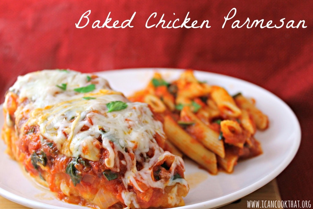 Baked Chicken Parmesan