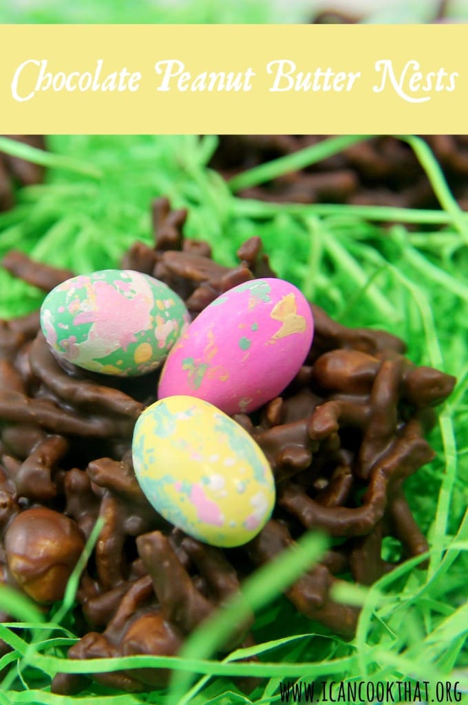 Chocolate Peanut Butter Nests