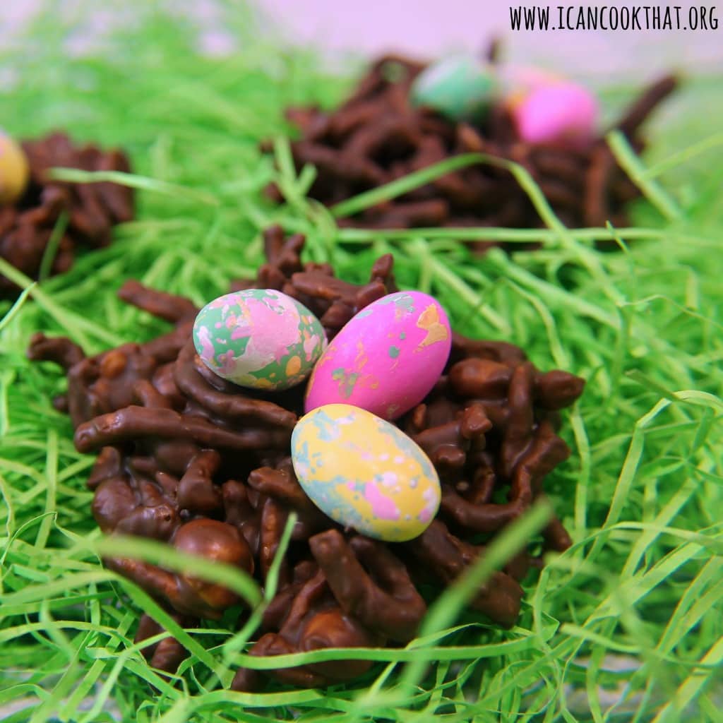 Chocolate Peanut Butter Nests