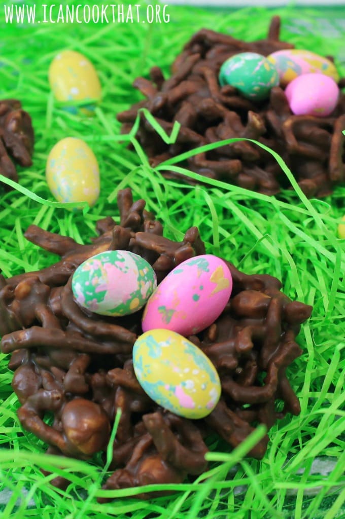 Chocolate Peanut Butter Nests