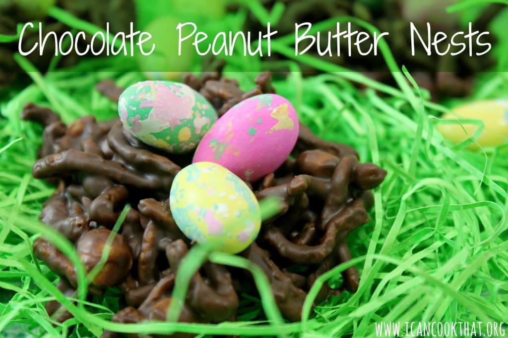 Chocolate Peanut Butter Nests