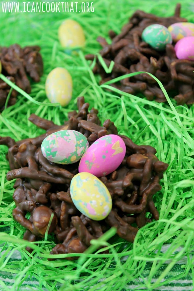 Chocolate Peanut Butter Nests