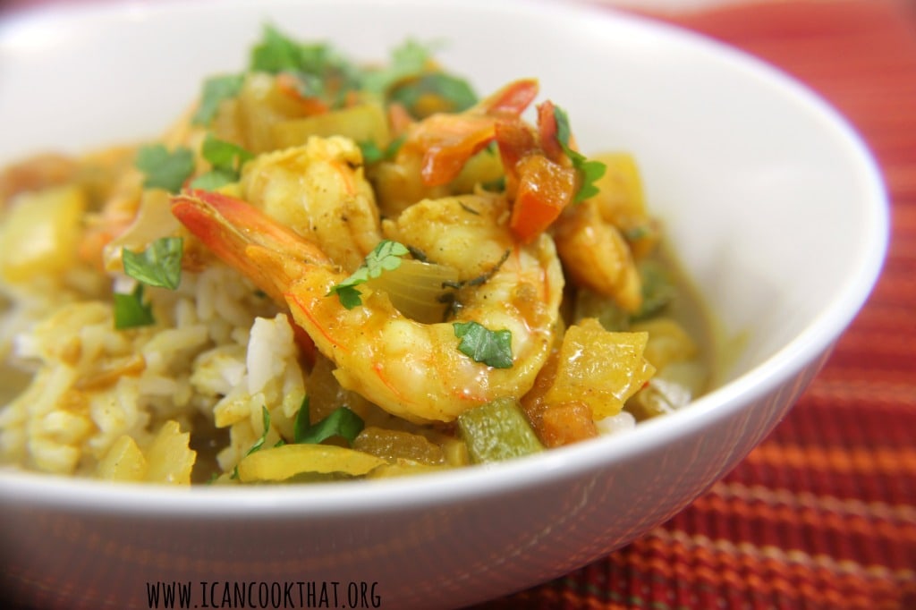 Curry Shrimp in Coconut Milk