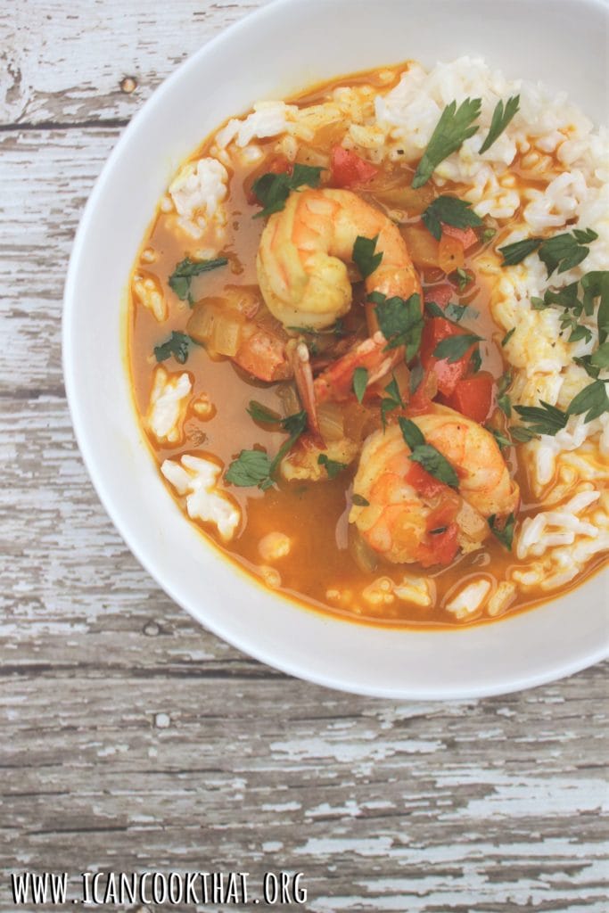 Curry Shrimp in Coconut Milk