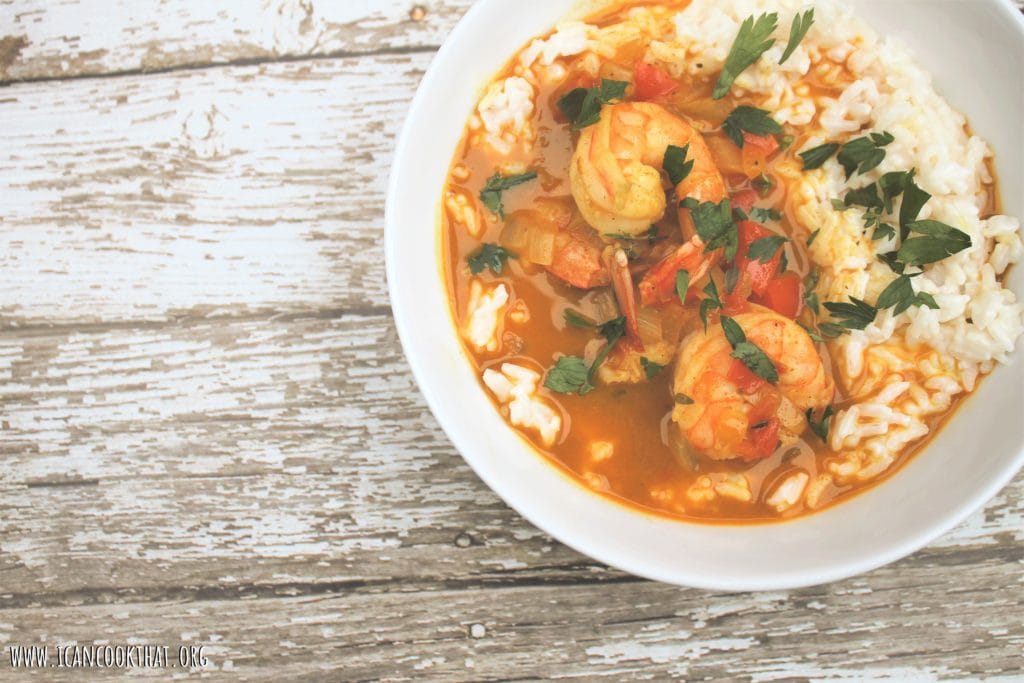 Curry Shrimp in Coconut Milk