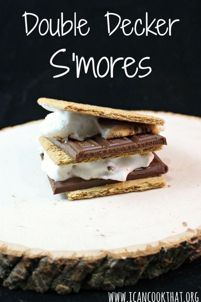 Double Decker S'mores #LetsMakeSmores