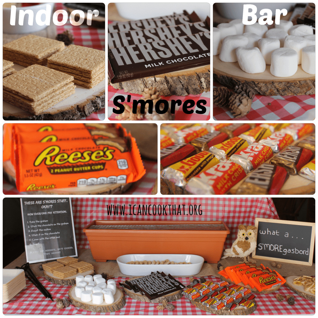 Indoor S'mores Bar #LetsMakeSmores