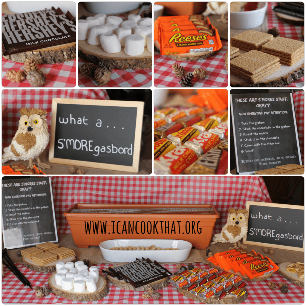 Indoor S'mores Bar #LetsMakeSmores