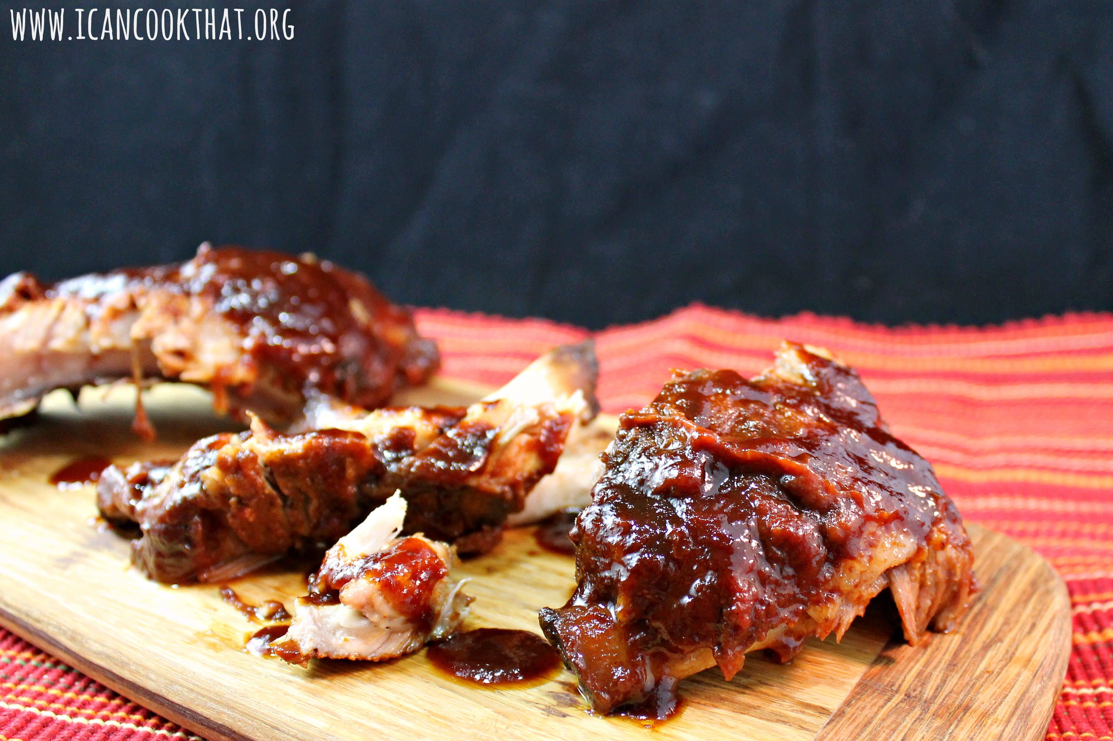 Smoky Slow Cooker Ribs #KingOfFlavor