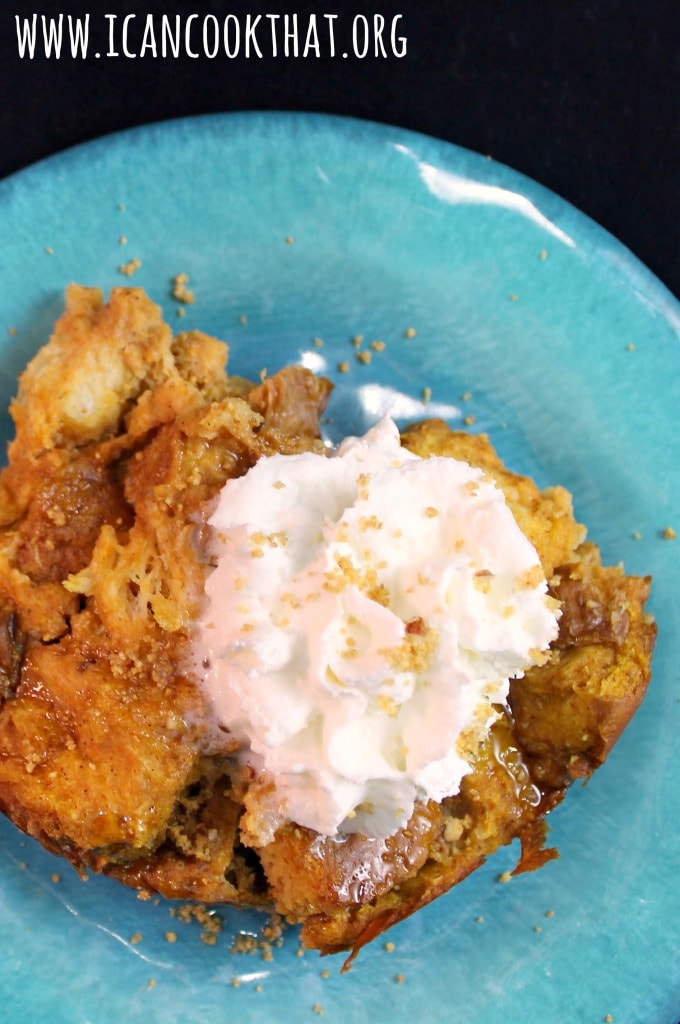 Slow Cooker Pumpkin Pie Spice French Toast Casserole #DelightfulMoments