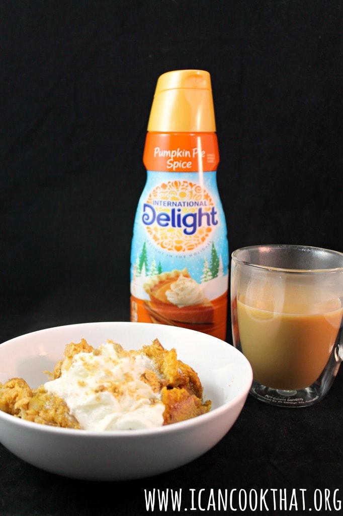 Slow Cooker Pumpkin Pie Spice French Toast Casserole #DelightfulMoments