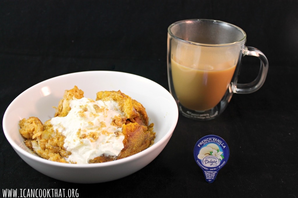 Slow Cooker Pumpkin Pie Spice French Toast Casserole #DelightfulMoments